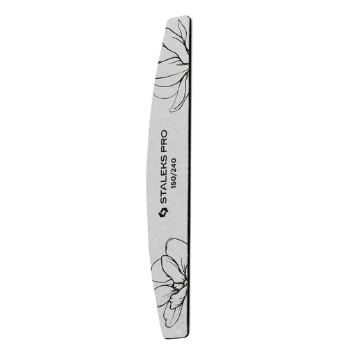 STALEKS Pilă minerală de unghii Expert 40 150/240 (Crescent Mineral Nail File) 25 buc