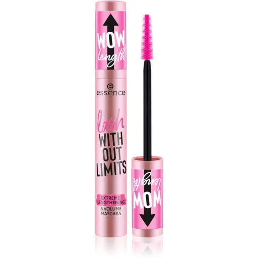 essence lash WITHOUT LIMITS Mascara pentru volum si lungire culoare Black 13 ml