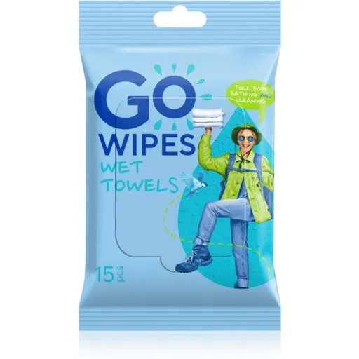 GoWipes Wet Towels Servetele umede cu efect revigorant 15 buc
