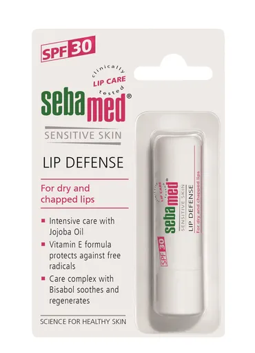 Sebamed Balsam de buze cu filtru UV (Lip Defense) 4,8 g
