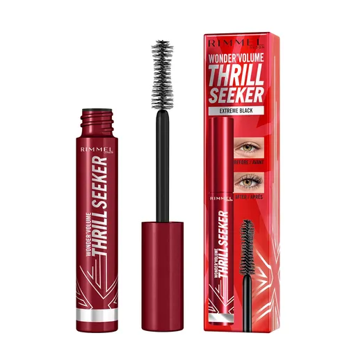 Rimmel Rimel de volum Wonder´Volume Thrill Seeker Pitch (Mascara) 8 ml Extreme Black