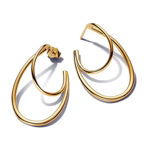 Pandora Cercei dubli placați cu aur Essence Shine 263870C00