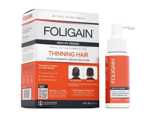 Foligain Ser împotriva căderii părului Triple Action (Formula For Thinning Hair) 59 ml