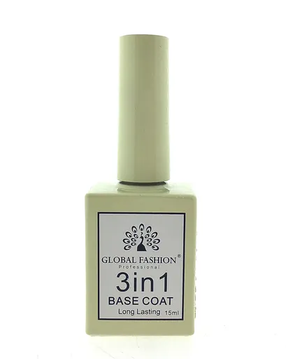 Base Coat 3 in 1 Long Lasting, 15 ml