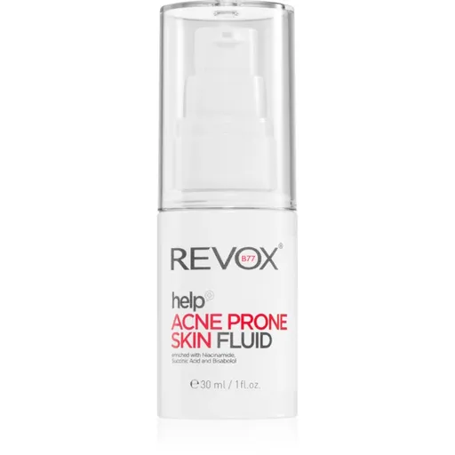 Revox B77 Help Acne Prone Skin Fluid Fluid pentru hidratare usoara pentru ten acneic 30 ml