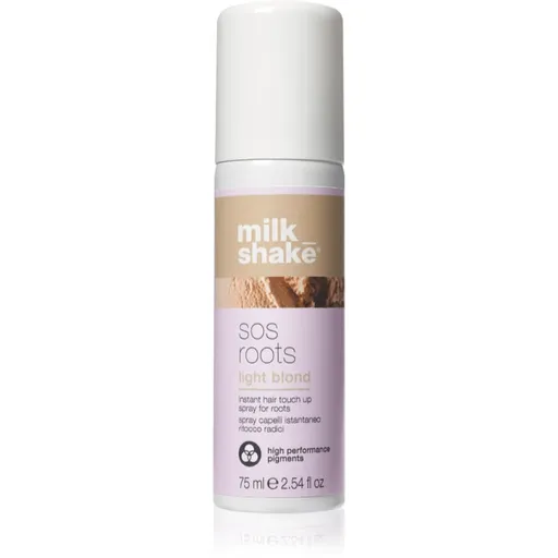 milk_shake® Sos Roots spray instant pentru camuflarea rădăcinilor crescute Light Blond 75 ml