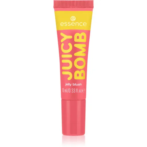 essence Juicy Bomb Party blush cu textura de gel culoare 02 Peach Passion 10 ml