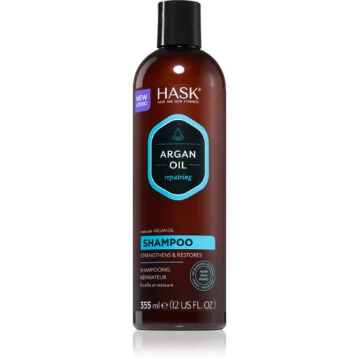 HASK Argan Oil sampon revitalizant pentru par deteriorat 355 ml