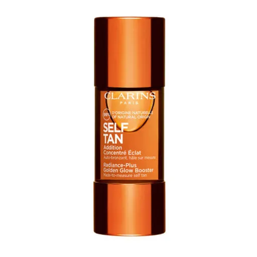 Clarins Loțiune autobronzantă pentru piele Selftan (Radiance-Plus Golden Glow Face Booster) 15 ml