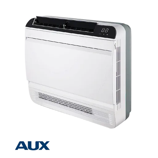 Aparat de aer conditionat inverter de podea AUX AMCO-H18/4R3A + AM2-H18/4DR3S, 18000 BTU, 38 m2, A++, R-32, Alb
