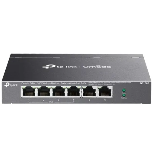 Omada 8-Port 10G Desktop/Rackmount Switc TP-LINK DS106P