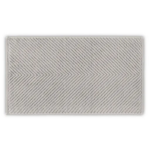Prosop de baie, L'essentiel Maison, Chevron, Gri deschis