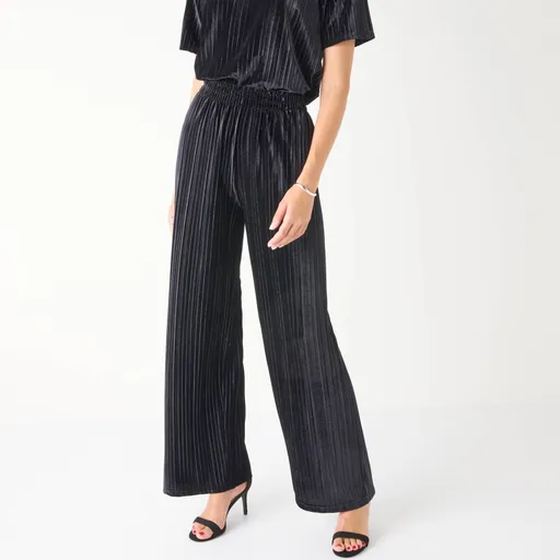 Pantaloni de trening cu model de orez