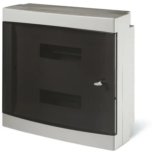 Tablou PT 36M, Scame 673.4036B, IP40 montare aparenta, 36 module, 434x400x140mm ALB