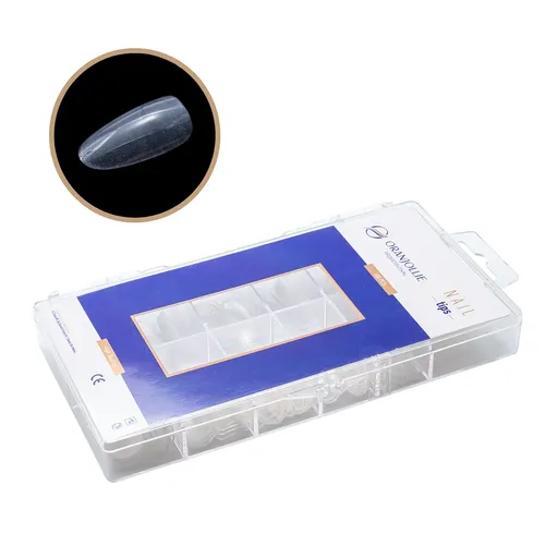 Tips Oranjollie Migdala transparent 100 buc