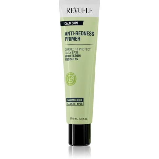 Revuele Calm Skin Anti-Redness baza pentru machiaj împotriva roșeții tenului SPF 15 40 ml