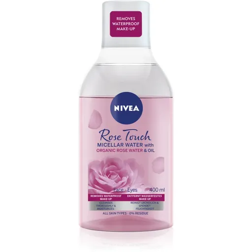 Nivea Rose Touch apa micelara 2 in 1 400 ml