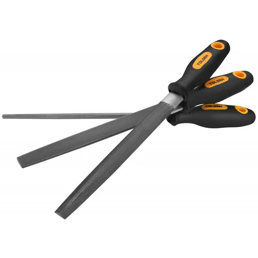 Set de 3 pile pentru otel 200 mm