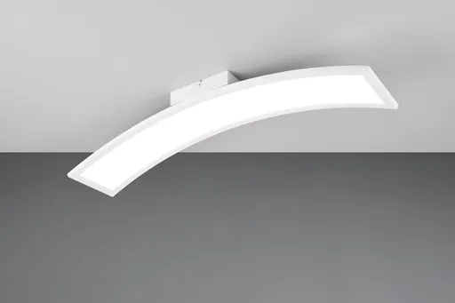 Plafoniera Sigma, RL, 76.5x15x13.5 cm, 21W, 1x SMD, metal, alb mat