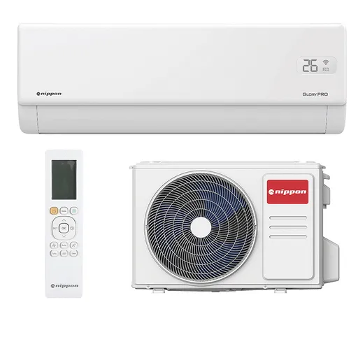 Aparat de aer conditionat inverter Nippon KFR 18 GLORY PRO, 18000 BTU, 35 m², A+++, Wi-Fi, R-32, Alb