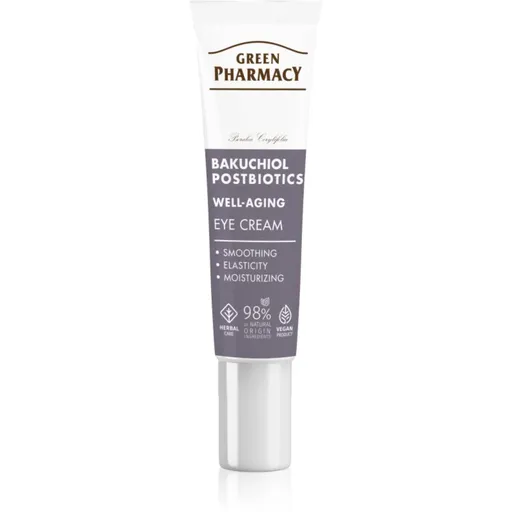 Green Pharmacy Bakuchiol & Postbiotics Eye Cream crema de ochi anti-imbatranire 15 ml