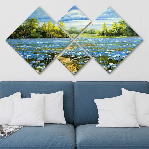 Pictură decorativă MDF, 4MDF1128860, Imprimat UV, Multicolor