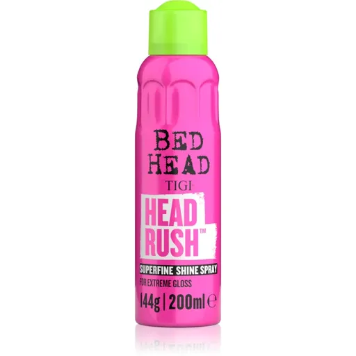 TIGI Head Rush Super Shine Spray spray pentru păr pentru stralucire 200 ml