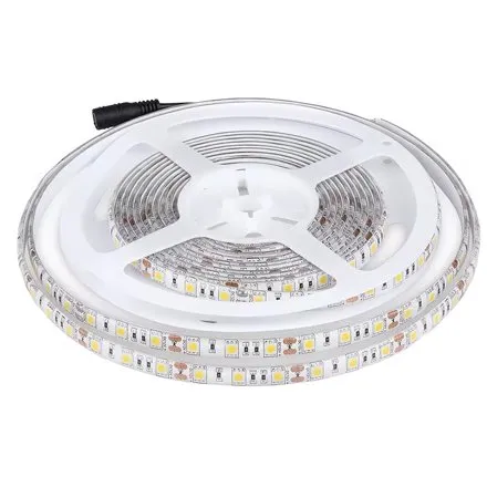 Banda LED SMD5050 60LED/M 6400K IP65 5M V-TAC SKU-212148
