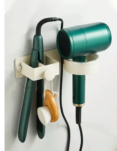 Suport Uscator si Placa Par cu Prindere in Perete, Metal - 45934772