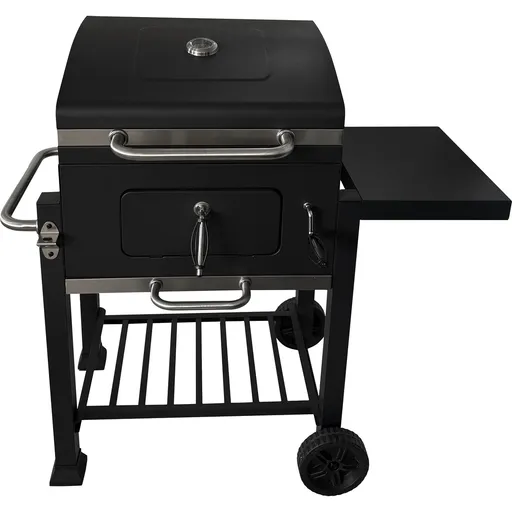 Grătar pe cărbune Happy Green Kansas, 114 x 117 x67 cm