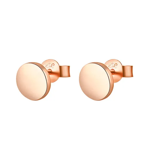 Beneto Cercei din argint placați cu aur roz AGUP1956-ROSE