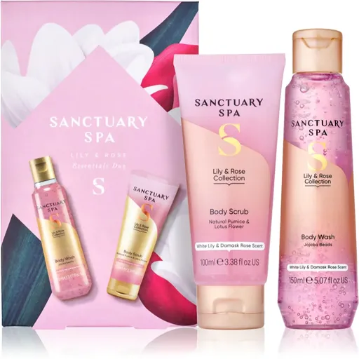 Sanctuary Spa Lily & Rose Essentials set cadou duo