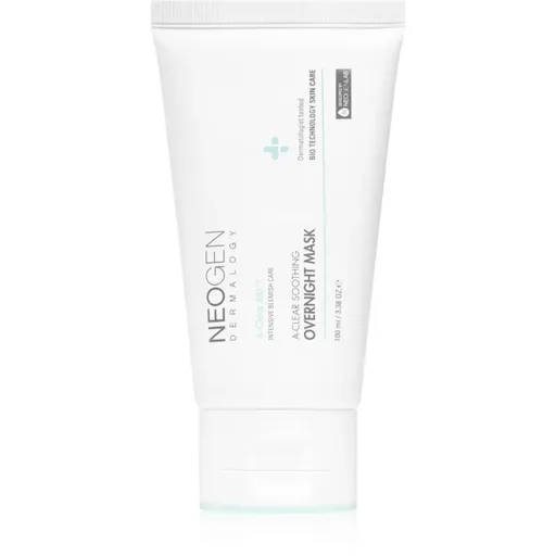 Neogen Dermalogy A-Clear Soothing Overnight Mask masca -efect calmant pentru ten acneic 100 ml