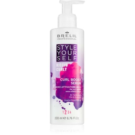 Brelil Professional Style YourSelf Curl Boost Serum ser pentru parul cret 200 ml