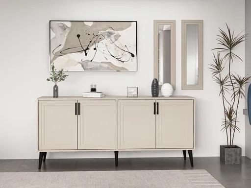 Consola, Hanah Home, Prime Mirror, 180x81x45 cm, Gresie