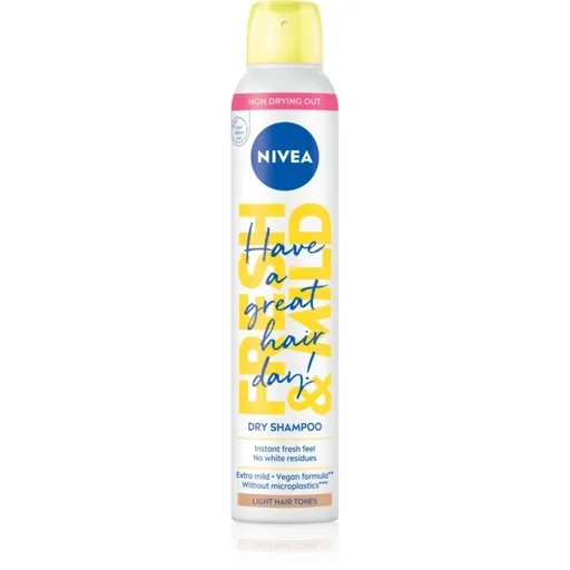 NIVEA Fresh Revive șampon uscat pentru volum maxim Light Tones 200 ml