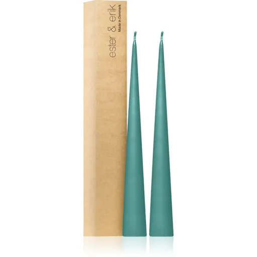 ester & erik cone candles agave (no. 02) lumanare 2x37 cm