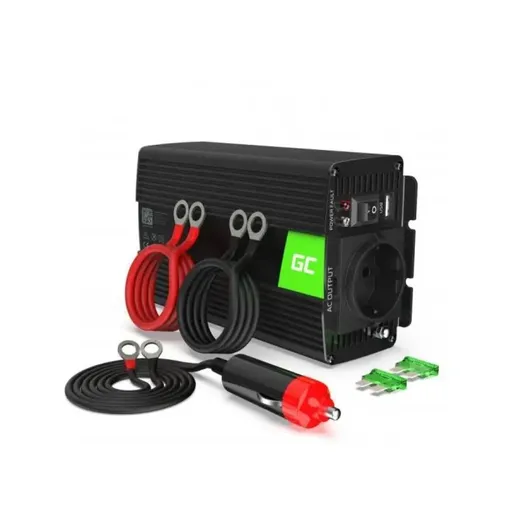 Invertor de tensiune 24V -> 230V, 300W, INV02DE, Greencell