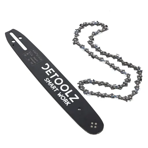 Set Lama si Lant Drujba Detoolz DZ-D109, Lungime 13'', pas 0.325'', Grosime 1.5mm, 56 pinteni, 28 dinti, Full Chisel