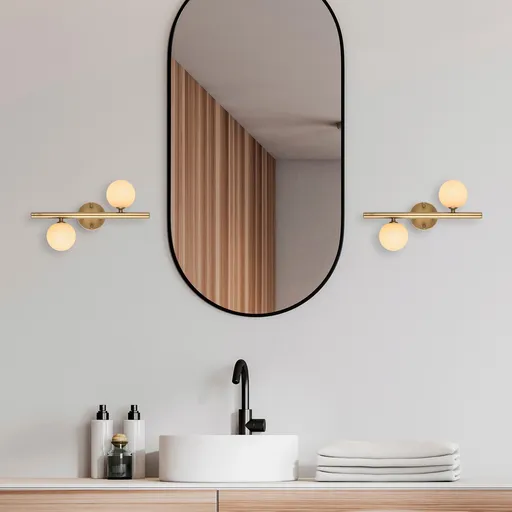 Aplica de perete, Opviq, 942FLG1282, Auriu