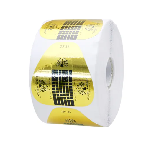 Sabloane de Constructie, Set 500, Hartie, Global Fashion GF-34, Auriu