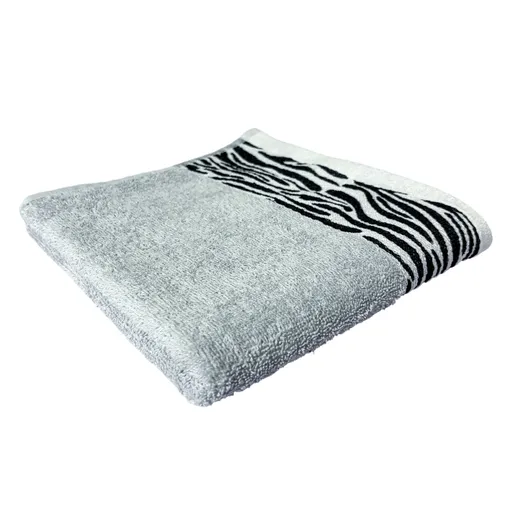 Prosop de maini Waves, ET 2000 IMPEX, 50x90 cm, bumbac, gri