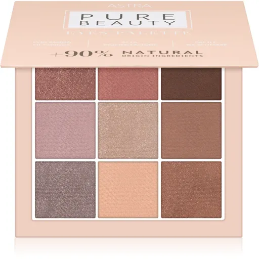 Astra Make-up Pure Beauty Eyes Palette paleta farduri de ochi 15,5 g