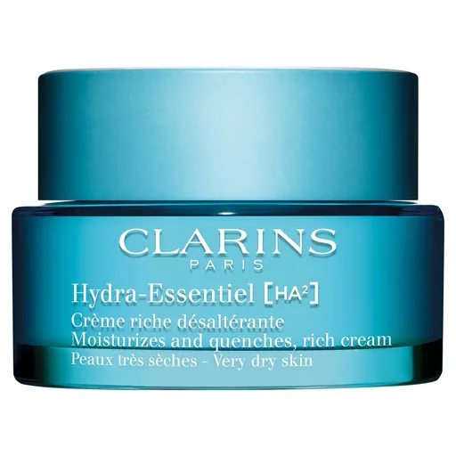 Clarins Crema hidratantă de zi pentru pielea uscată Hydra Essentiel (Moisturizes and Quenches Rich Cream) 50 ml