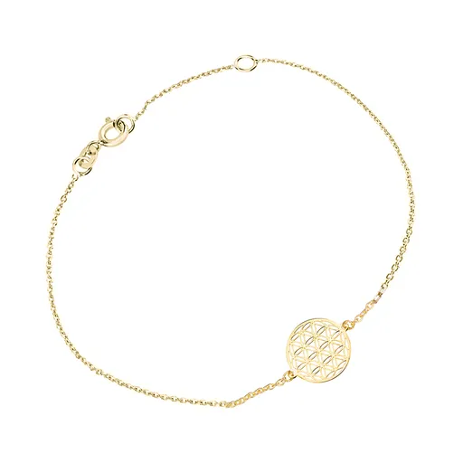 Cutie Jewellery Brățară delicată pentru femei din aur galben Z0121-60-X-1