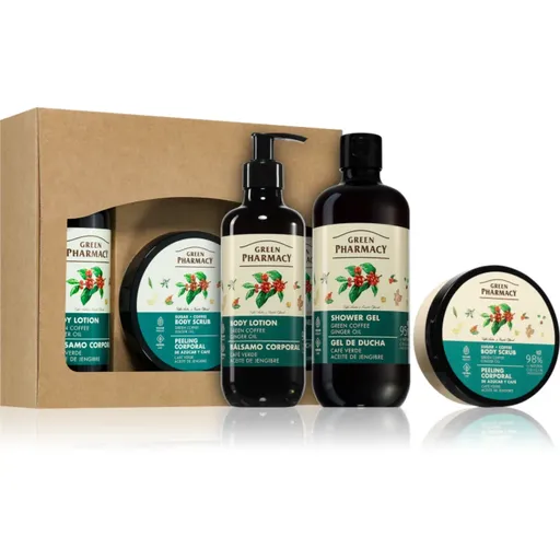 Green Pharmacy Green coffee & Ginger Oil SET set cadou