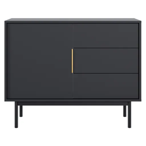 Comoda VIVALA 1D3S, negru