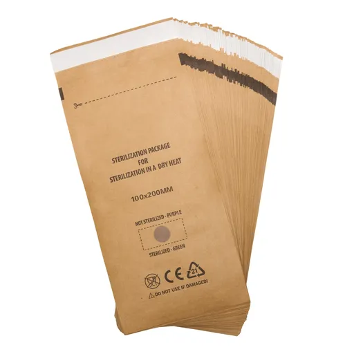 Pungi sterilizare hartie 100buc/set Oranjollie