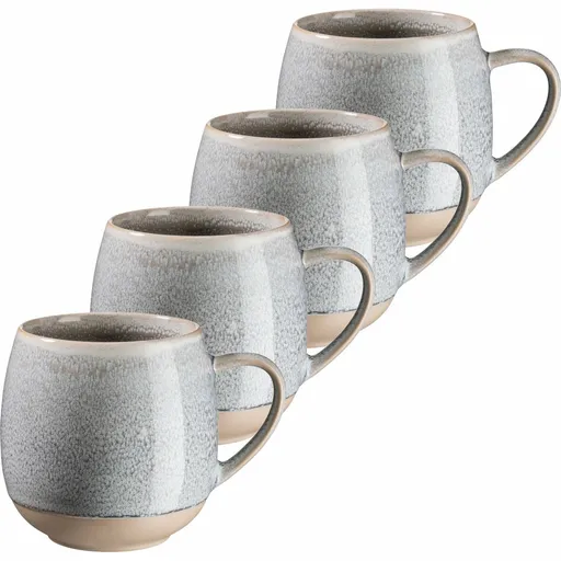 Mäser Set de 4 căni AQUATA – 355 ml, gri, gri, 355 ml