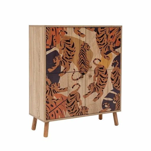 Dulap Tigris Orange, portocaliu